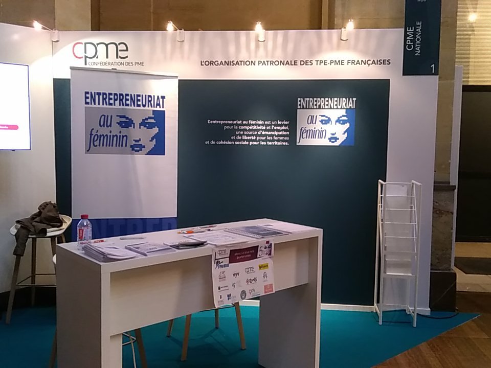 L'EAF vous accueil sur le stand de la  <a href="/CPMEnationale/">CPME</a> au salon #PMEbycpme 😁