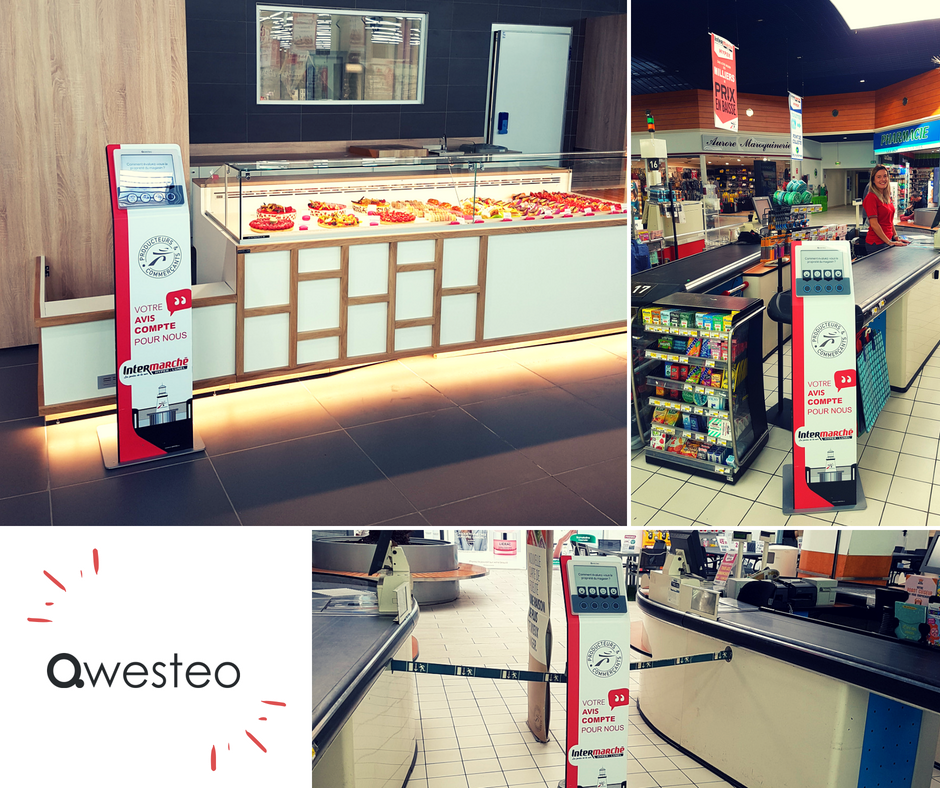 Découvrez notre collecteur de satisfaction client chez votre #Intermarché Lunel Les Portes de la Mer  😀 
N’hésitez pas à donner votre avis !  😊 
qwesteo.com