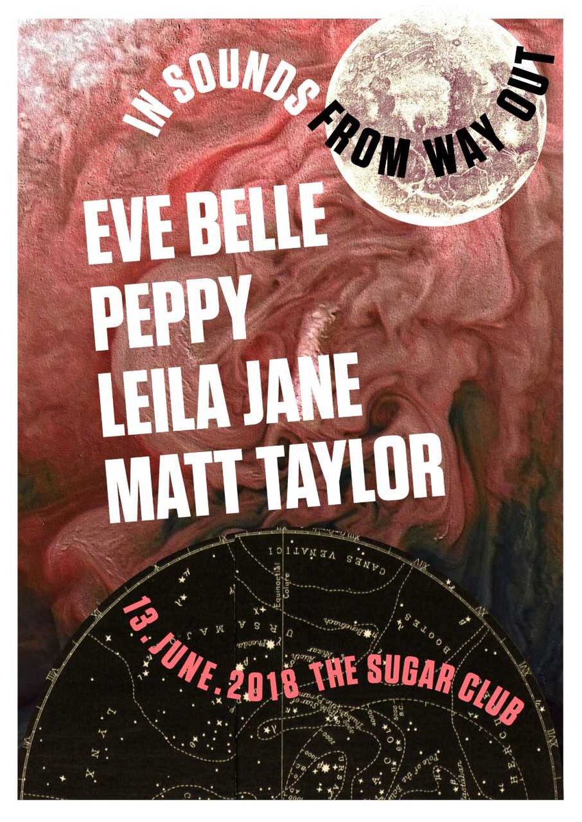 The Sugar Club (@sugarclubdublin) on Twitter photo This Wednesday, #InSoundsFromWayOut at <a href="/sugarclubdublin/">The Sugar Club</a> will feature performances from <a href="/EveBelleSongs/">Eve Belle</a> <a href="/PeppyOfficial/">Peppy</a> @leilajhealers @Real_MattTaylor
Tickets available from <a href="/TicketmasterIre/">Ticketmaster Ireland</a> here
→ bit.ly/2LDZ5BK This Wednesday, #InSoundsFromWayOut at <a href="/sugarclubdublin/">The Sugar Club</a> will feature performances from <a href="/EveBelleSongs/">Eve Belle</a> <a href="/PeppyOfficial/">Peppy</a> @leilajhealers @Real_MattTaylor
Tickets available from <a href="/TicketmasterIre/">Ticketmaster Ireland</a> here
→ bit.ly/2LDZ5BK