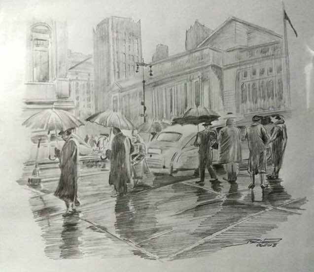 2434 Pencil Drawing City Stock Photos HighRes Pictures and Images   Getty Images