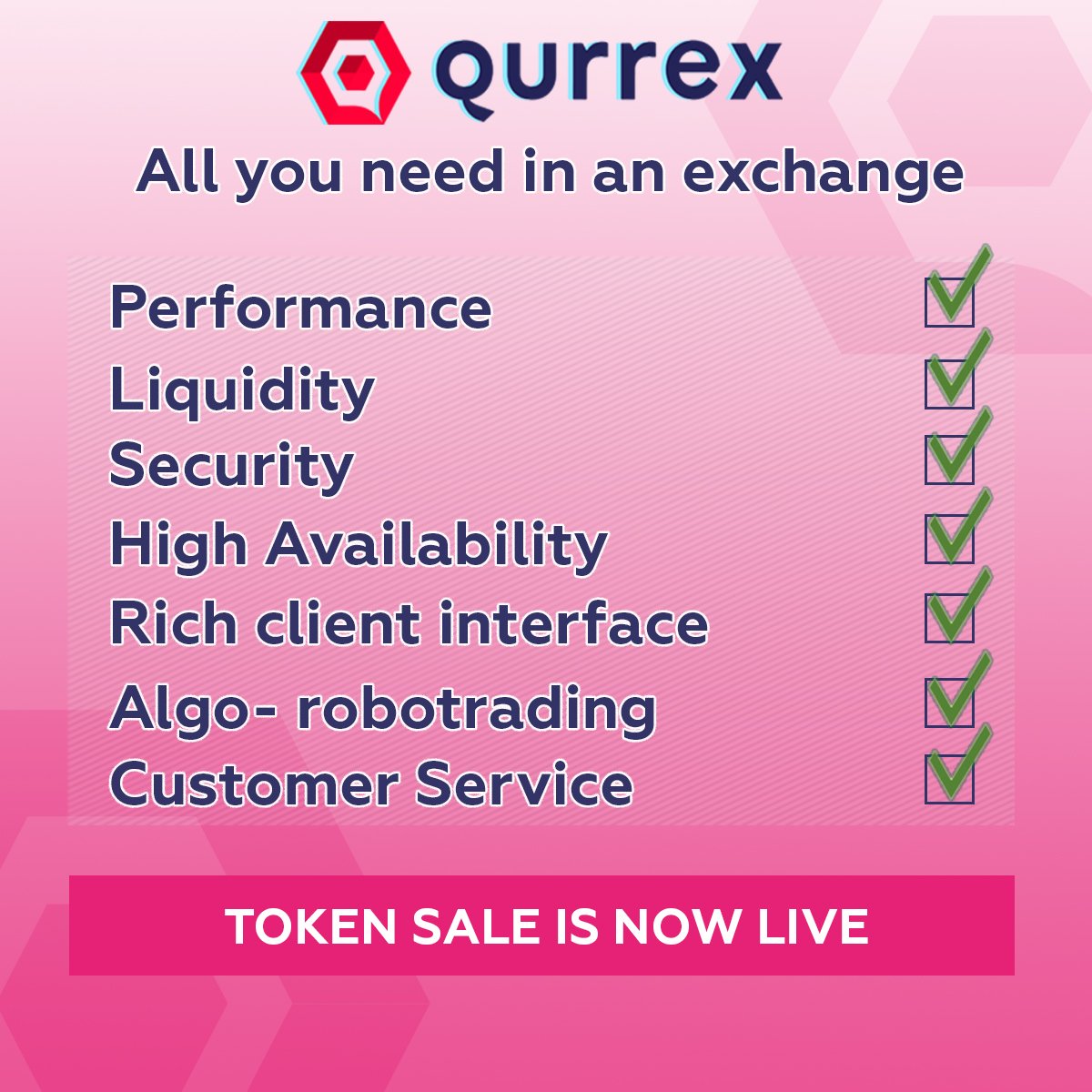 qurrex's tweet photo. #Qurrex is going to set up new #standards of #cryptotrading
Join NOW https://t.co/qOv2NkYc4m

#bitcoin #crypto #cryptocurrency #blockchain #exchange #trading #money #business #ICO #eosio #NowPlaying #Now #icodrops #ethereum #Sales #news #XRP #airdrop #fintech #DEX #Decentralize https://t.co/lt0taBqefZ