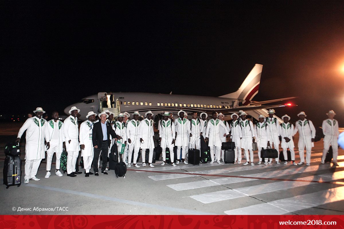 Russia's tweet image. 🇷🇺🇳🇬Welcome to #Russia, #NGA!
Nigerian national team arrived in Yessentuki ahead of @FIFAWorldCup!
The Nigerians will travel a few kilometres to the town of #Lermontov for their training. The local stadium, Beshtau, is ordinarily used by Lermontov children's sports school⚽️
