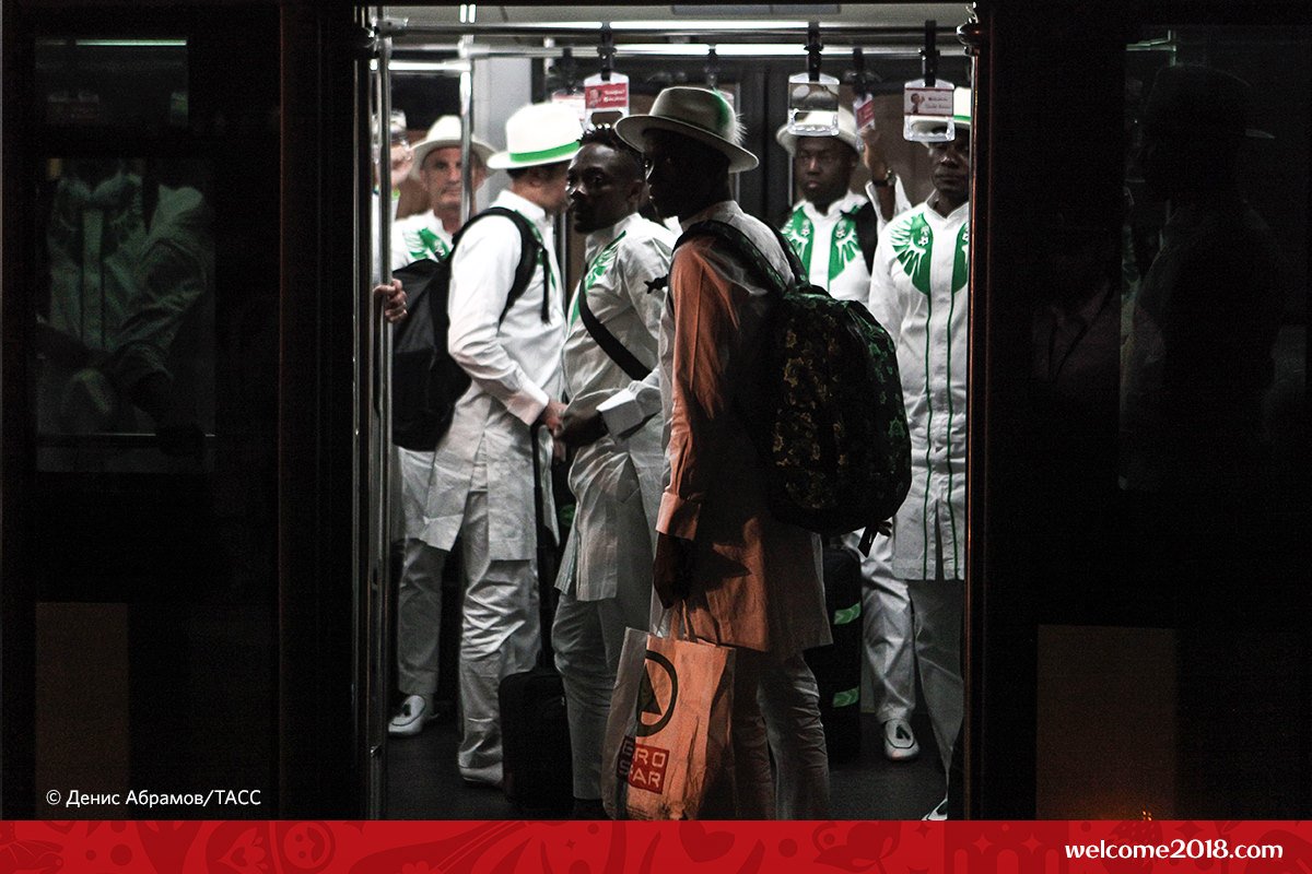 Russia's tweet image. 🇷🇺🇳🇬Welcome to #Russia, #NGA!
Nigerian national team arrived in Yessentuki ahead of @FIFAWorldCup!
The Nigerians will travel a few kilometres to the town of #Lermontov for their training. The local stadium, Beshtau, is ordinarily used by Lermontov children's sports school⚽️