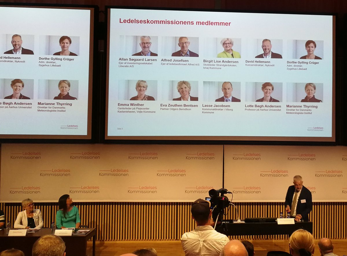 Så er vi i gang. Der indledes afdækning af styrker og rammevilkår for off ledelse. Værdi for borgerne <a href="/Ledelseskom/">Ledelseskommission</a> #dkpol