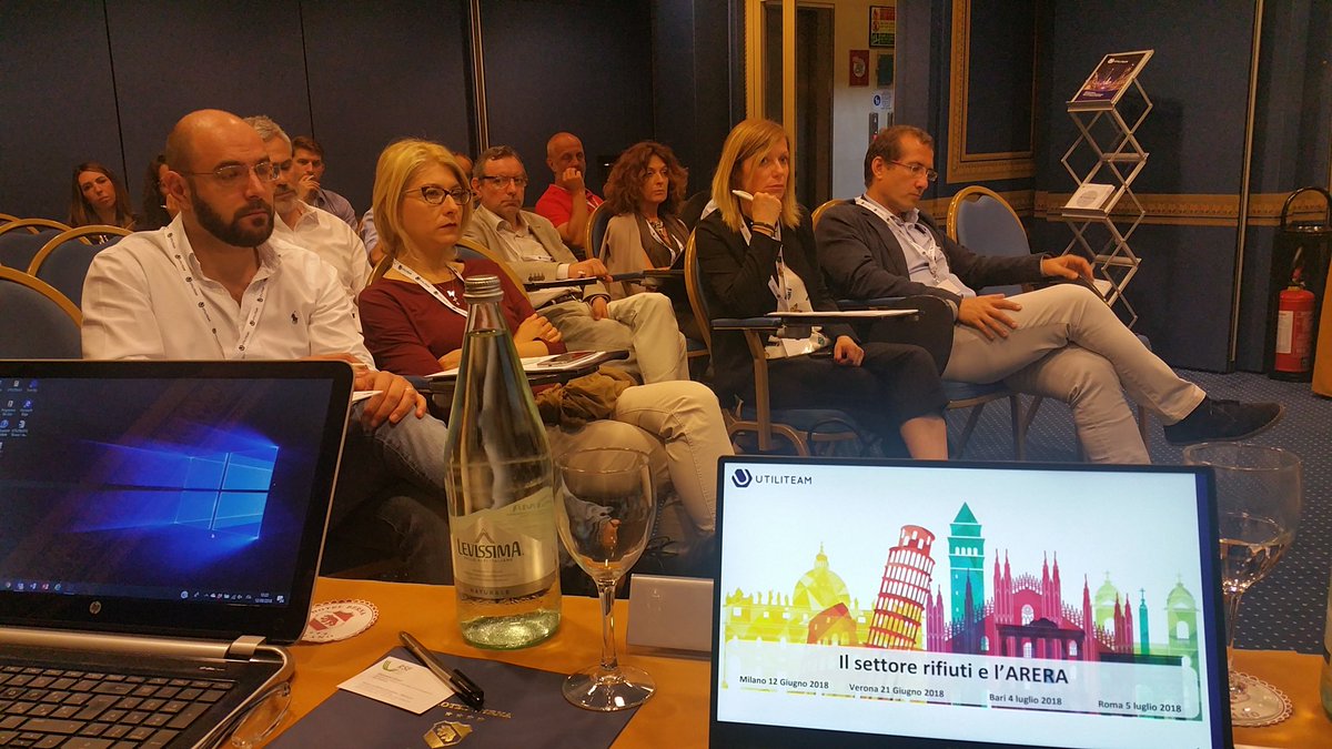 GhiringhelliGio's tweet photo. Il settore rifiuti è l'#ARERA. Evento a Milano @ARSambienteSrl e #UTILITEAM https://t.co/4N3MyWvSgB