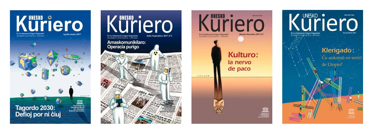 EsperantoILEI's tweet photo. Hodiaŭ ĉe UNESKO en #Parizo okazas ceremonio omaĝe la 70-jariĝon de UNESKO-Kuriero, ankaŭ legebla en #Esperanto ekde 2017 https://t.co/T0znEnFfFG
#UNESCOCourier #CourrierUnesco #UNESCO https://t.co/muFKsRGShn