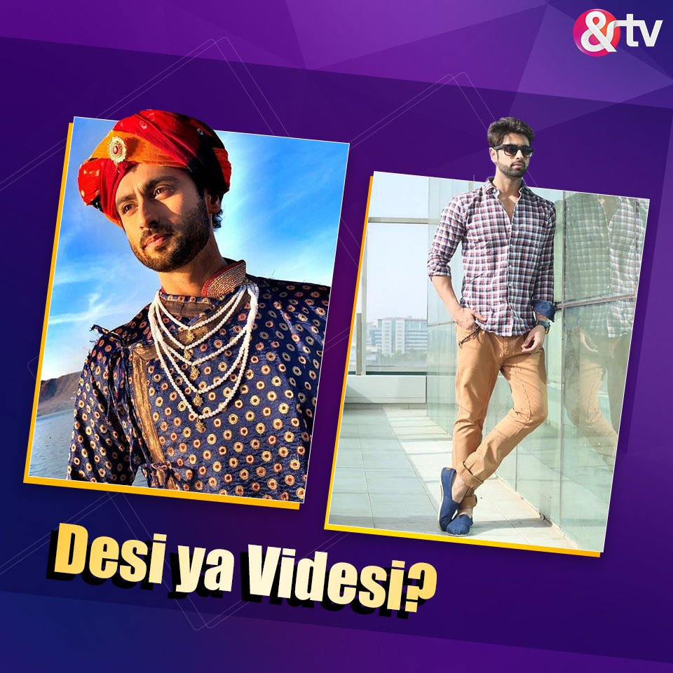 AndTVOfficial's tweet photo. .@ankitgera001, Anurag from #Agnifera looks amazing in both Desi and Videsi avatars. Which one do you prefer? https://t.co/QQjMn4cFTT