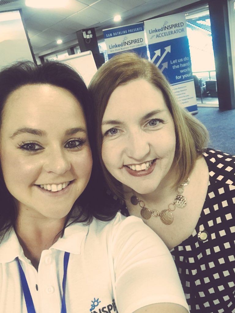Very happy to be working with <a href="/samrathling/">Sam Rathling</a> today at her amazing ##LinkedInOrLinkedOutLIVE #LILOlive event at <a href="/PridePark_FC/">Pride Park FC</a>