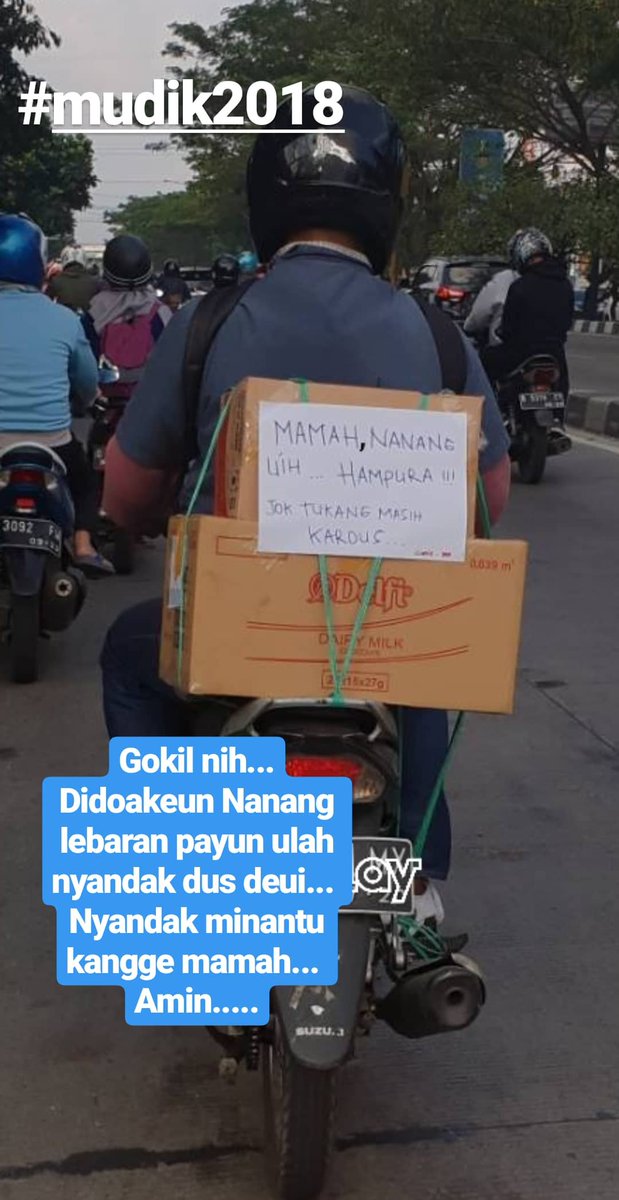 linajulianabct's tweet photo. #Mudik2018 https://t.co/63jqODjAL9