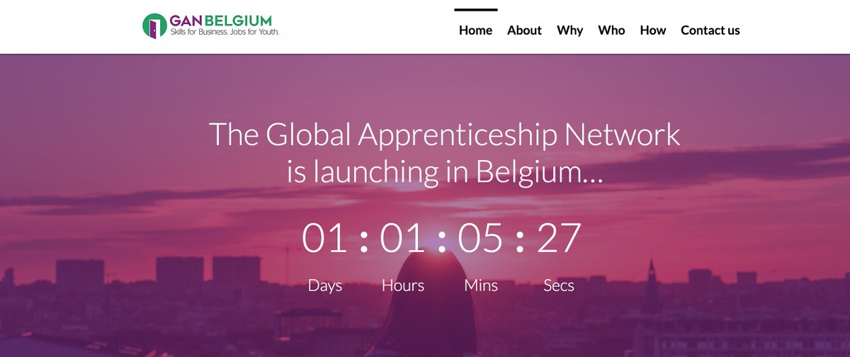 GAN4Skills's tweet photo. After months of preparation, tomorrow we are finally launching @GANBelgium! Don't miss this major event | We'll be Live tweets & posting photos of the event during the day #Jobs #Apprenticeship https://t.co/OXaDtzsMmq