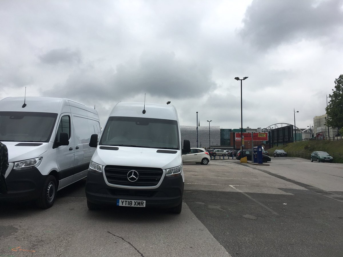 Driving the new <a href="/MBVansUK/">Mercedes-Benz Vans UK</a> sprinter in sunny Birmingham
