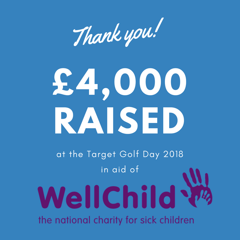 TargetPR's tweet photo. Thanks to all those who came to the #TargetGolfDay in aid of @WellChild, those who kindly donated to the raffle or silent auction and especially those who sponsored the day: @TypecraftPrint @whiteroomimages Spencer Accounting Services and @NewmanDipFa #charitytuesday #charity https://t.co/oTZBVjiY7I