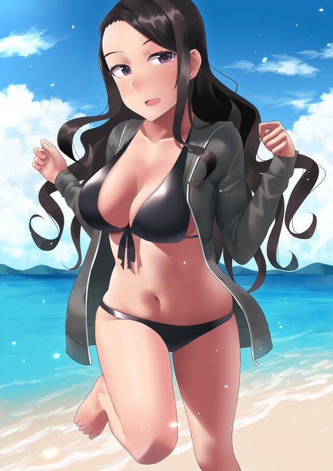 水着パーカーのtwitterイラスト検索結果 古い順