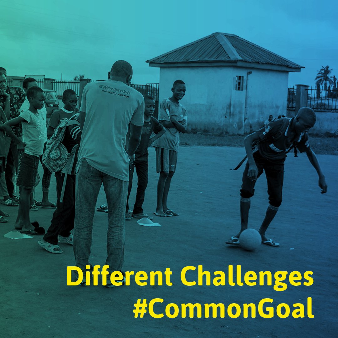 William Troost Ekong Organisations Like Common Goal Supported Yedinaija Are Using Football As A Tool To Provide Quality Education To Young People In Nigeria Keep Up The Good Work Team Commongoal