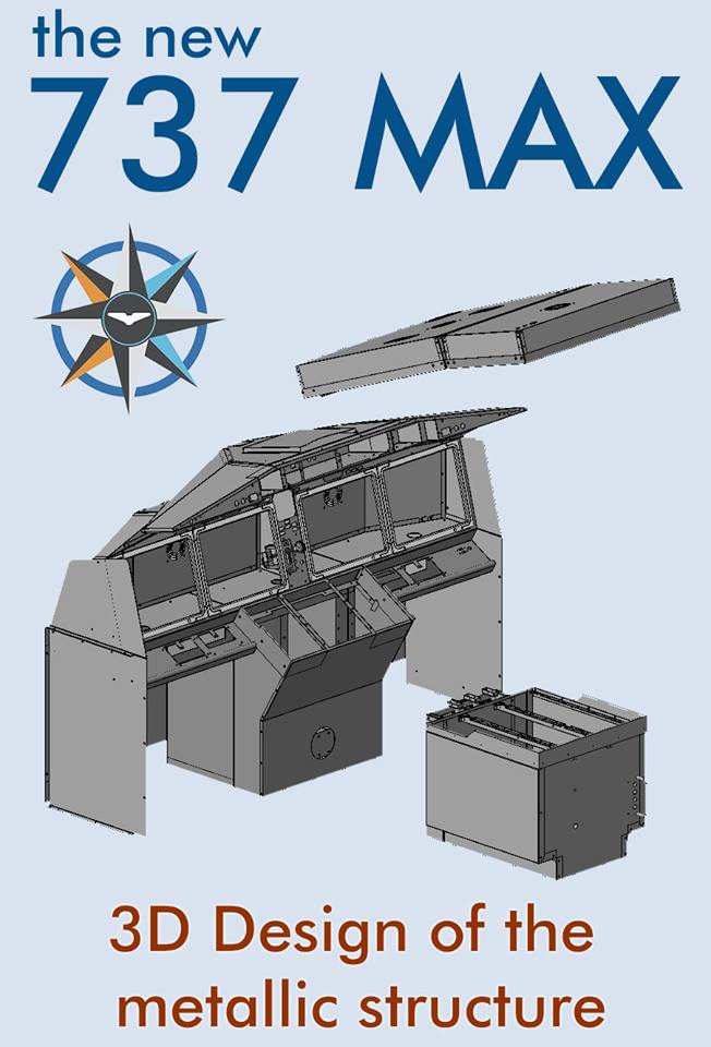 SismoSoluciones's tweet image. B737 MAX production is starting very soon, take a look at the MIP metallic structure ✈️ @SismoSoluciones #flightsims #b737max #b737