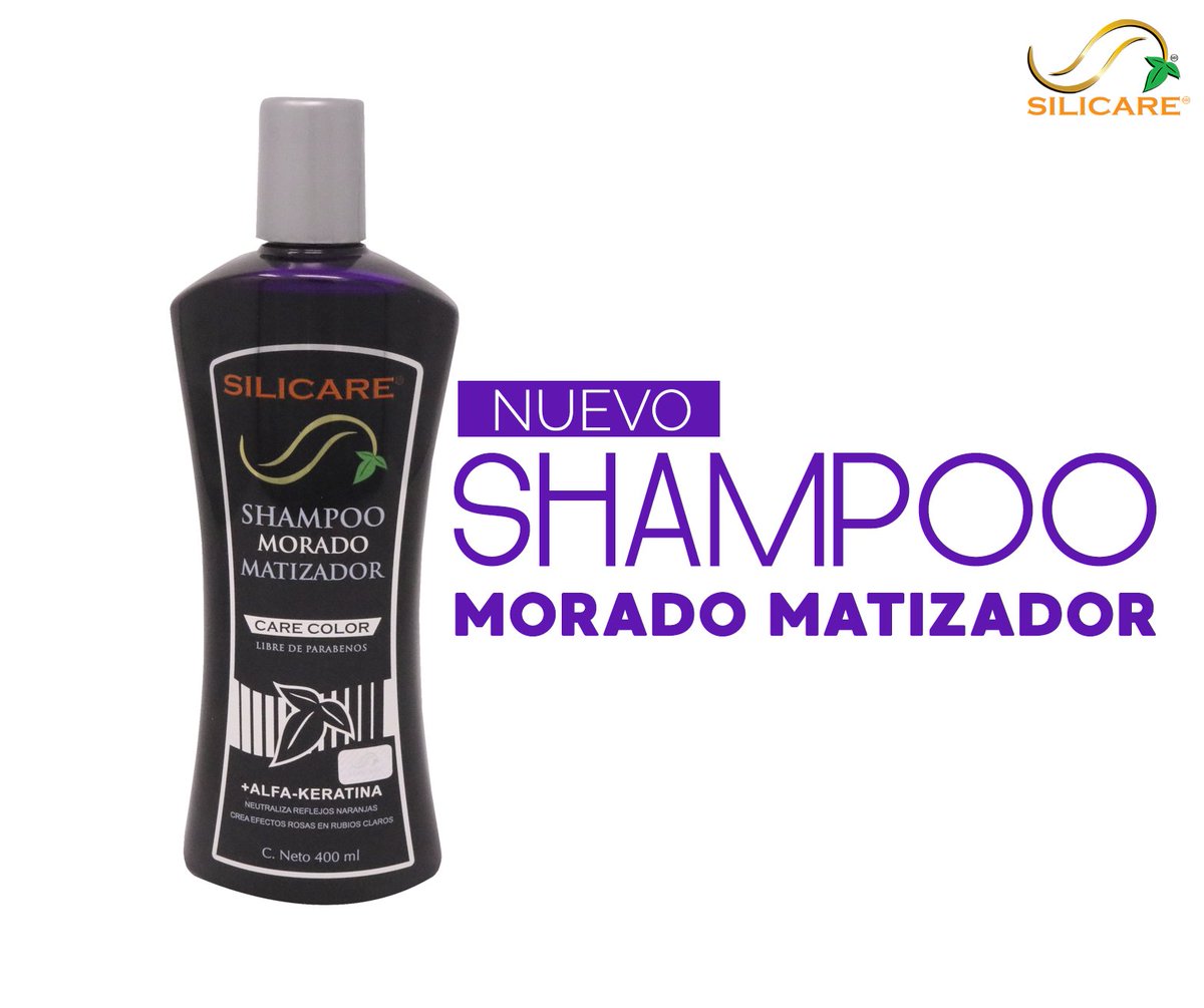 تويتر \ Silicare Oficial على تويتر: "Nuestro shampoo morado matizador con  alfa keratina cuida tu tinte y es libre de parabenos ;) ¡Pruébalo!  https://t.co/mY0LZ9FfBa"