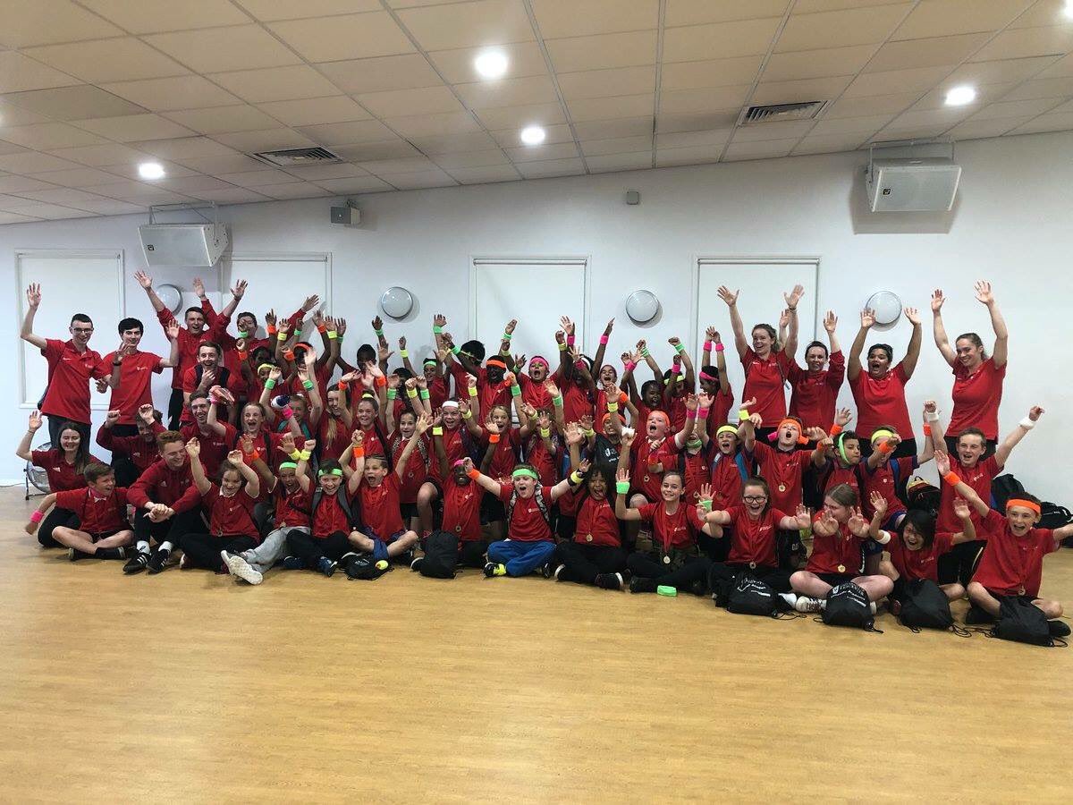 Our ULNC girls at the Leicester Academy festival last week! Their coaching skills are well appreciated! <a href="/UOL_Sport/">University of Leicester Sport and Active Life</a> #leicesteracademy