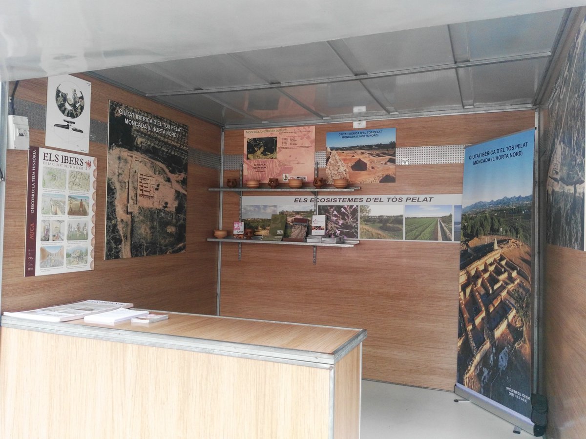 MuseuMoncada's tweet photo. El Museu Arqueològic Municipal de Moncada ha participat en la darrera Iberfesta celebrada a Olocau el passat cap de setmana. Hem presentat una vegada més el jaciment ibèric d'El Tòs Pelat. Ha vingut  moltíssima gent, enhorabona als organitzadors. https://t.co/7aF6gMwqo8