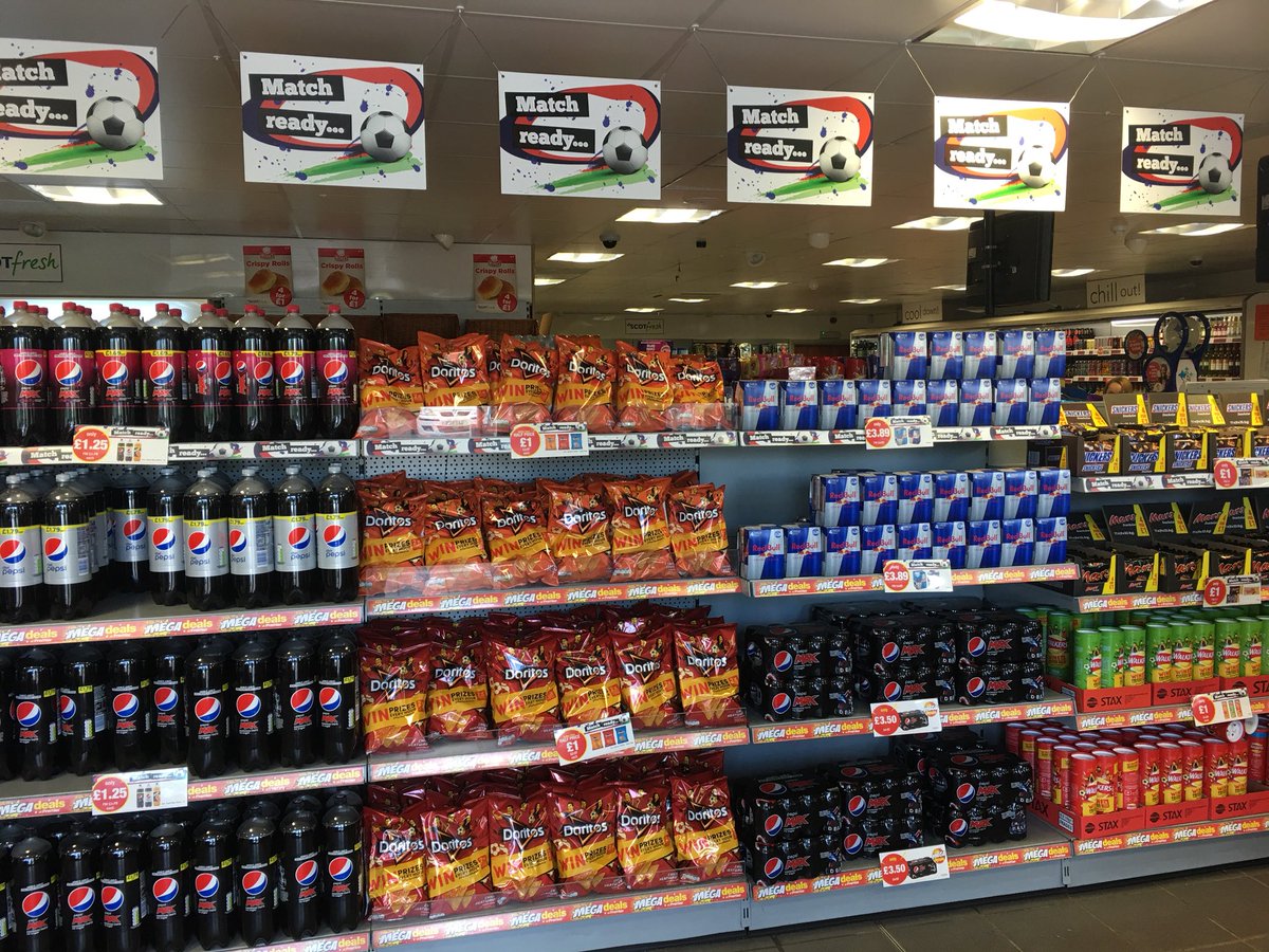 When it comes to getting shoppers in the mood for the #worldcup, <a href="/Scotfresh/">Scotfresh</a> Denny is smashing it.