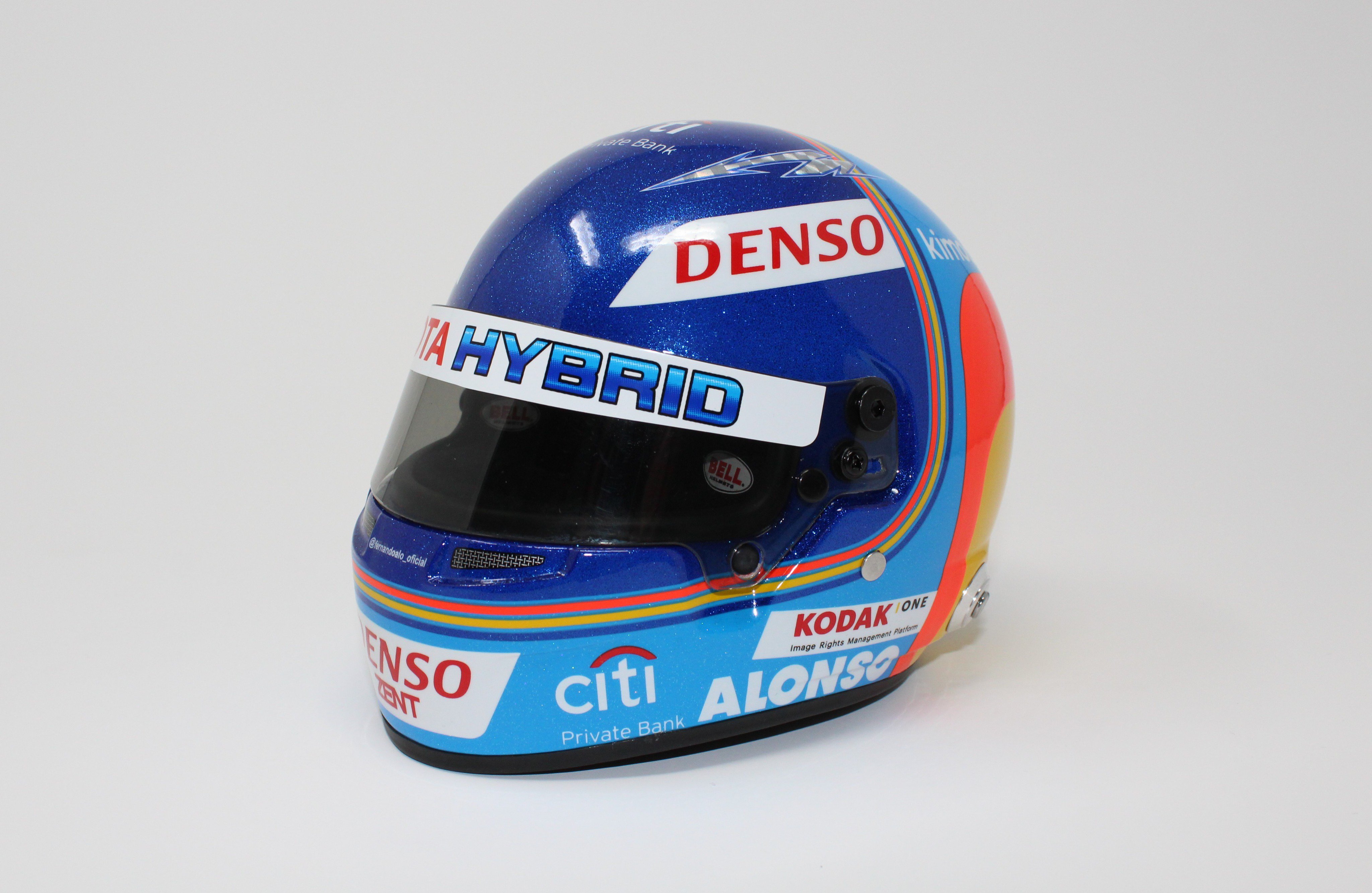 Fernando alonso mini helmet sales