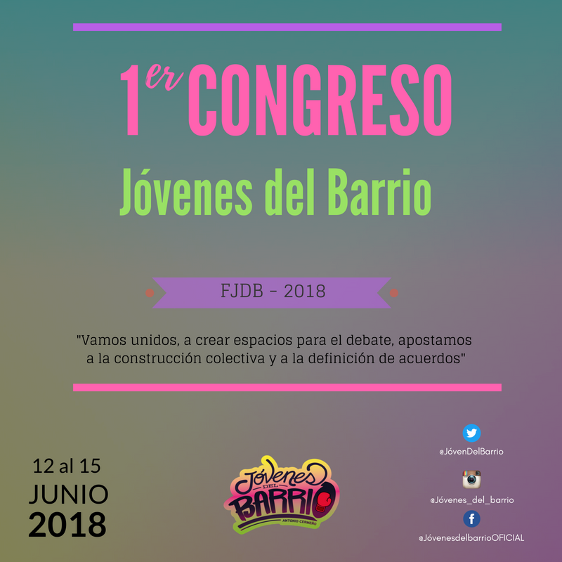 JovenDelBarrio's tweet photo. #JuventudVictoriosa 

Las y los Jóvenes del Barrio vamos rumbo a nuestro 1er Congreso de dirección ampliada, un paso más, muy importante para nuestra Fundación. Vamos a establecer metas para los próximos dos cuatrimestres. ¡Vamos por más!

#AndamosEnOtra https://t.co/f1jqriQycV