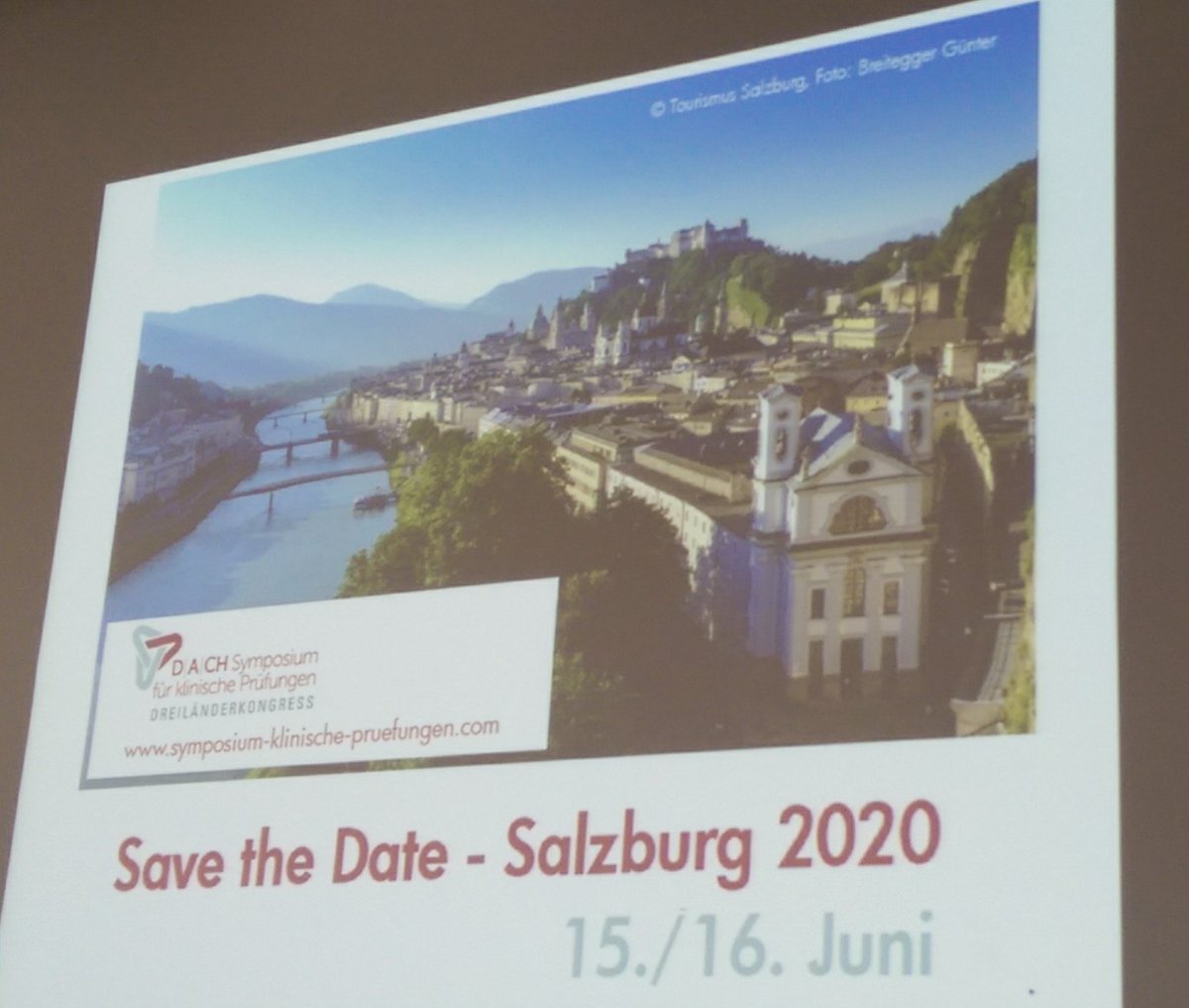 DachSymposium's tweet photo. Save the date 15. - 16.06.2020 in Salzburg - see you there! @DachSymposium @IQVIA_Germany @Roche @Clinerion @EUPATI_CH @eupatients @JanssenGlobal @MLM_Labs @mondosano @studio201 and many more! https://t.co/Oj0PZ9uvhv