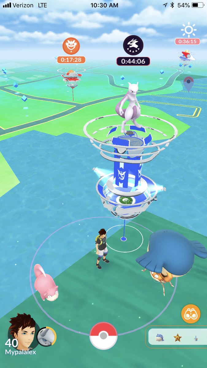 mypalalex's tweet photo. It's time! Videos will be up later today. #PokemonGo #Mewtwo #LegendaryRaid #busdriver ##DearYouTube https://t.co/SlCAP3k26H