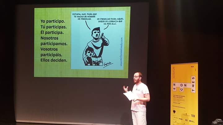 TransformaEspai's tweet photo. Es un placer compartir nuestra experiencia trabajando para acercar los principios del gobierno abierto a un espacio municipal. Compartimos conocimientos, porque creemos en lo abierto. Entre todxs, todo. https://t.co/1hSZUirXa8