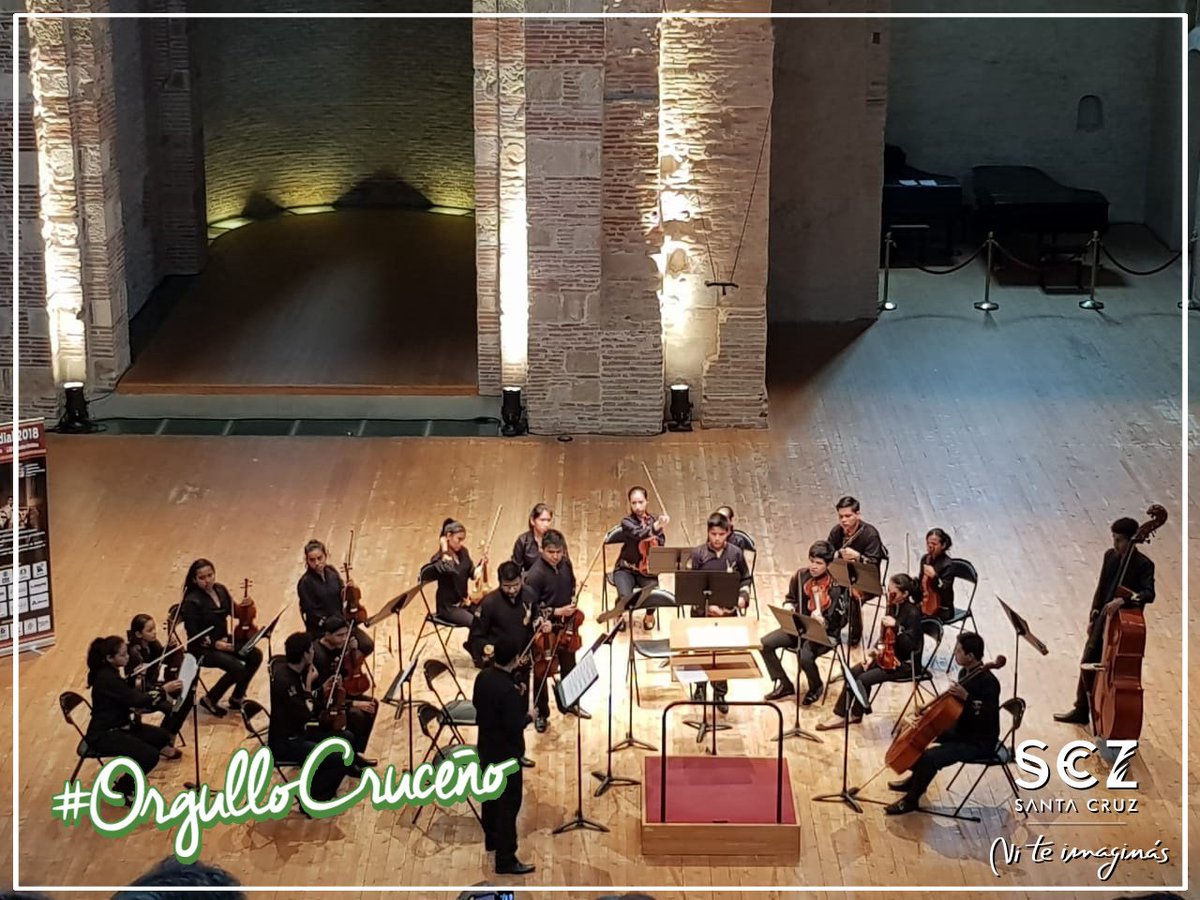¡Santa Cruz se escucha en el mundo!

Que orgullo tener a la Orquesta Municipal de cuerdas de San José de Chiquitos de gira por España, Francia y llegando a los Estados Unidos

 #OrgulloCruceño #Scz #Niteimaginás
