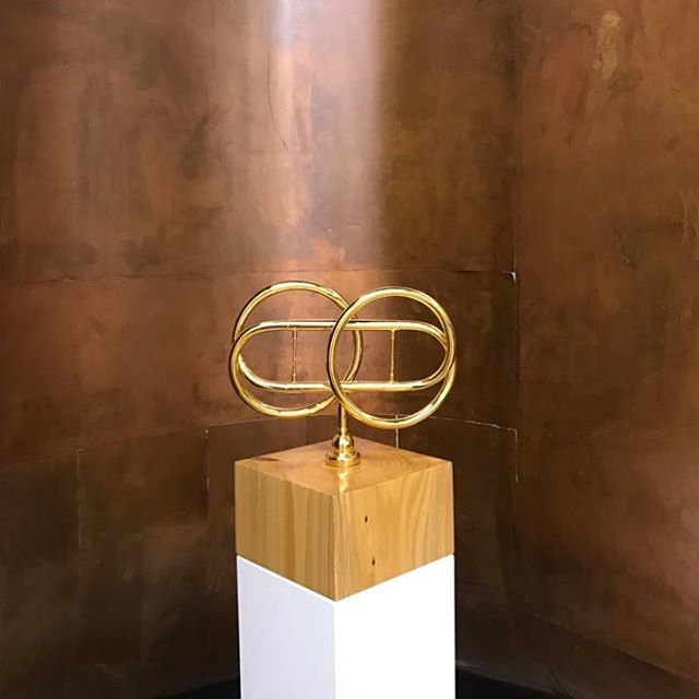 Marfaprojects's tweet photo. Composition With a Recurring Sound by Vartan Avakian looking great in our booth at Liste!
#listeartfair #liste2018 #sculpture #sound #vartanavakian #marfaprojects #gallery https://t.co/UXE4G3tC8z