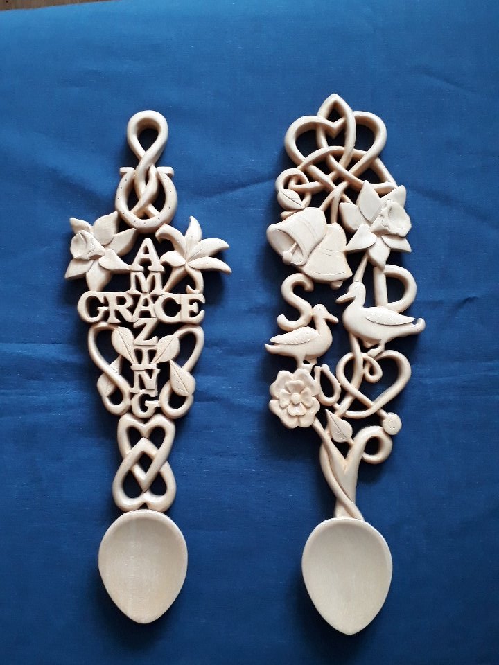 Welsh Love Spoons by Adam King (@LovespoonCarver) / Posts / X