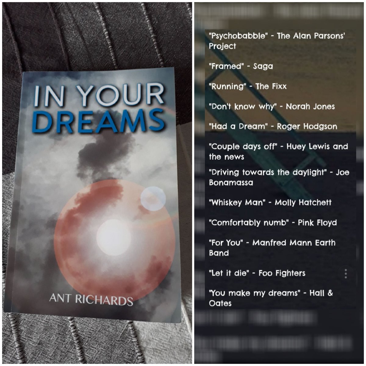 InYourDreams_JP's tweet photo. As with all my stories, IN Y0UR DREAMS also has its own playlist; a list of songs l feel relate to the storyline of the book.
Check'em out & share your thoughts. Questions and comments welcome.
#InYourDreams_AntRichards #playlist #musicforreading #IndieAuthor #AntRichardsAuthor https://t.co/rDGJCk5hPc