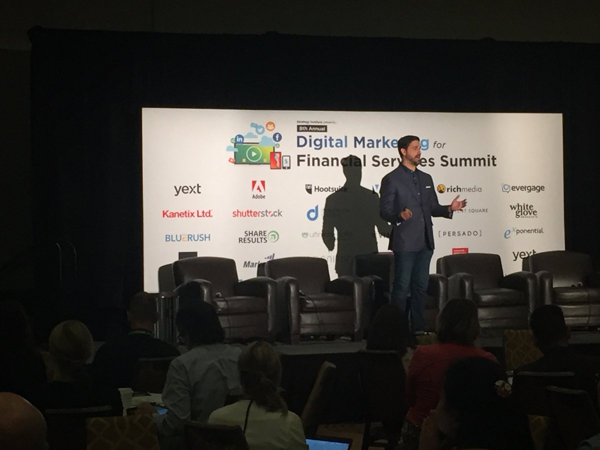 yext's tweet photo. ICYMI: Our own @marcferrentino spoke about conversational AI and how marketers can succeed in the intelligent future at @DMFinancialServ. #DMFSToronto https://t.co/DFP1HVkA2x