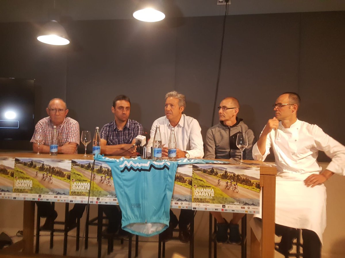 📸Presentada esta mañana la IX Marcha Cicloturista Juanma Garate. La cita, este domingo 17 de junio. 
🚲🚲🚲👌

#Irun