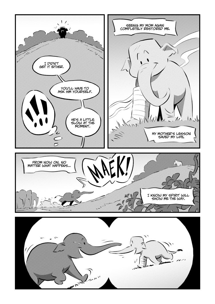 Mark Oftedal On Twitter Page 126 Elephants Wild Again A Happy Webcomic About Elephants Https T Co Kekqkgh8xu