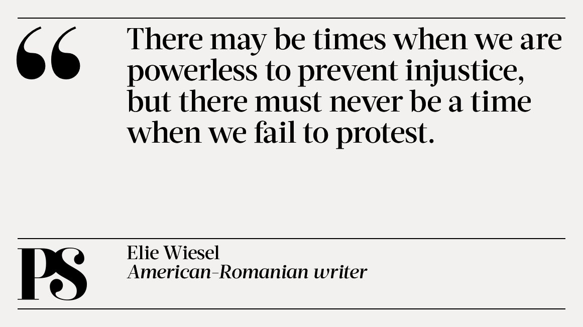 ProSyn's tweet photo. Today's quote is form Elie Wiesel https://t.co/tQ0xQy7RwK