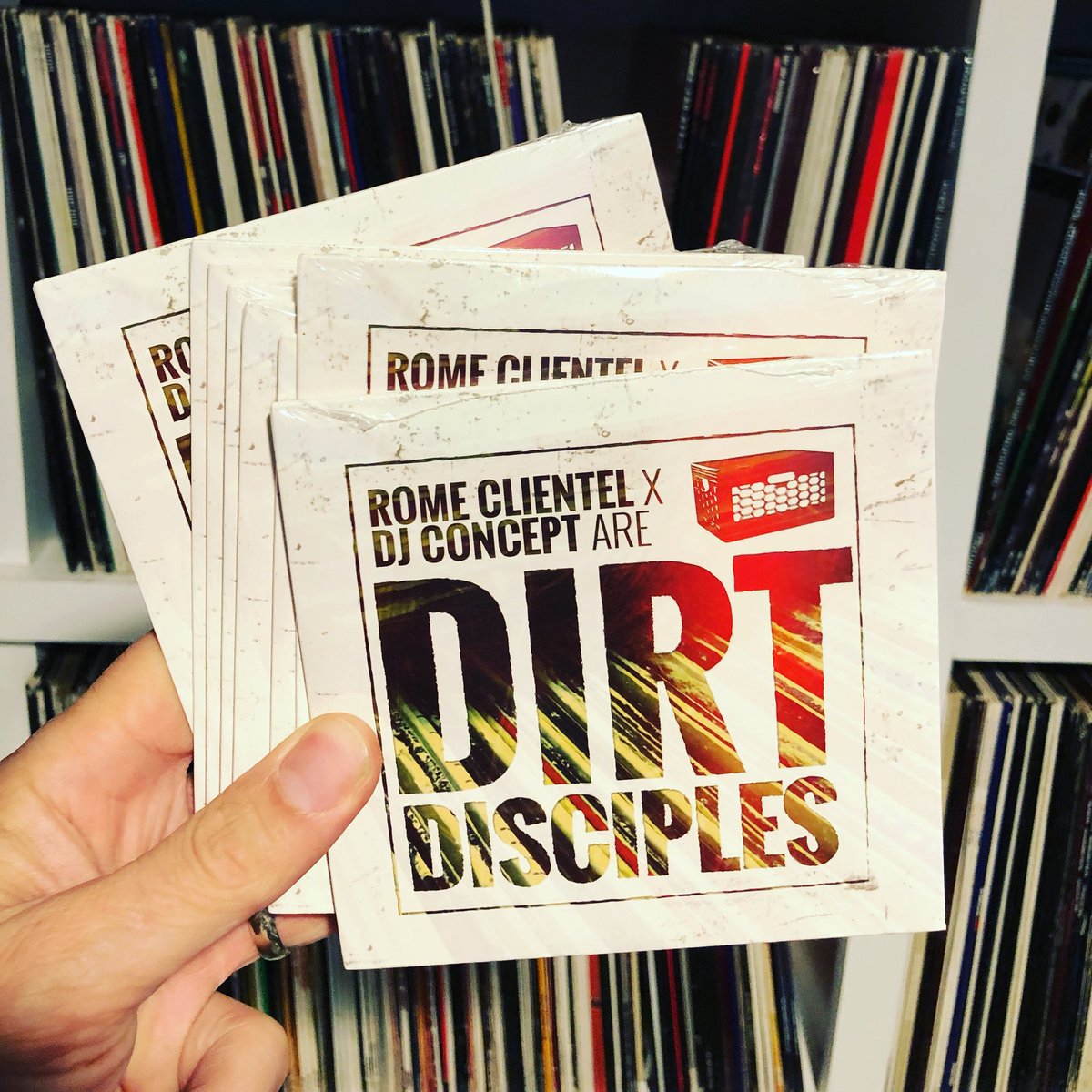 concept1200's tweet photo. Just found a stack of these. Our debut album as the @DirtDisciples (@romeclientel &amp; myself). These are the last copies I have. Who wants one? Hit the DM &amp; get u some real shit.
***
#hiphop #realhiphop #boombap #djconcept #romeclientel https://t.co/3dKaXxm9by