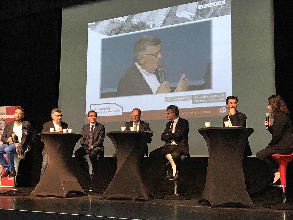 Lucbouard's tweet image. Reconvertir vos friches : et si elles devenaient une richesse ? Une question importante au cœur des débats du colloque organisé par @EPFVendee. #lrsy #requalification