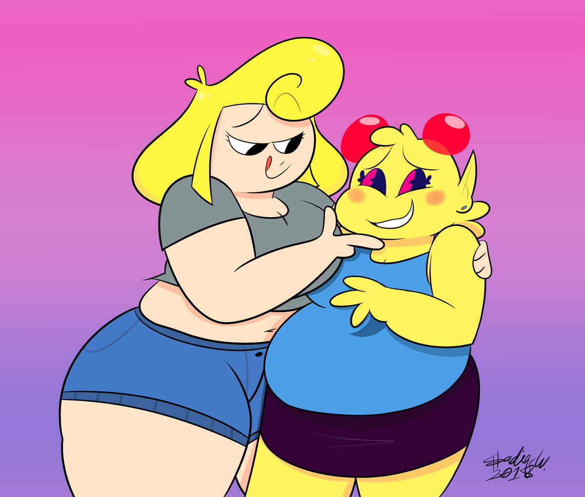 Happy [belated] Birthday to the incredible <a href="/cubiccyan/">🍋Cyrus🍋</a>! Lust seems to have taken a liking to Primsa...
