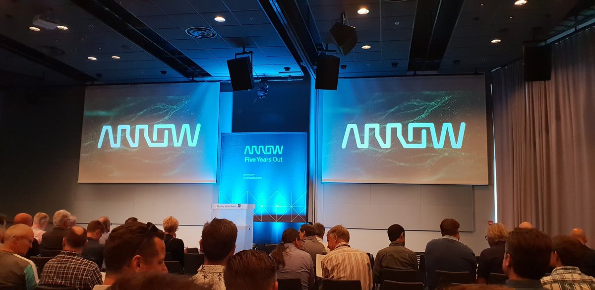 larsmar's tweet photo. Gratulerer @arrowecsnorway og @arrowcomponents med flott gjennomført Technology &amp; IoT day på Fornebu i dag! https://t.co/kOUEABtpCR