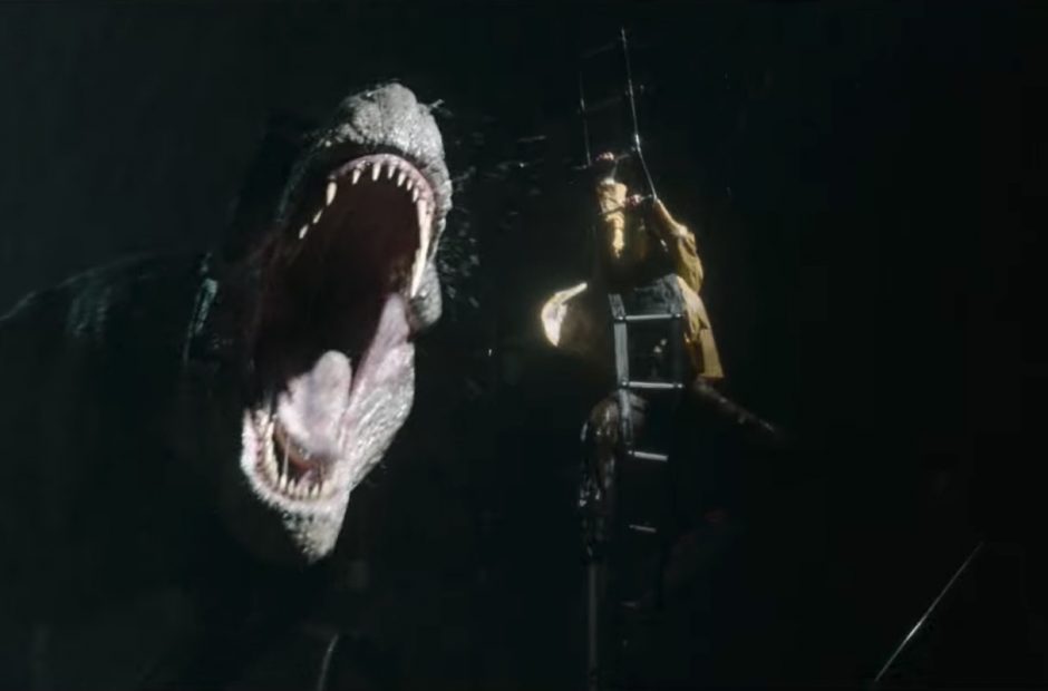 OtherworldVault's tweet photo. This was a good bit. Oh boy. #JurassicWorldFallenKingdom https://t.co/OXbFTSiWU6