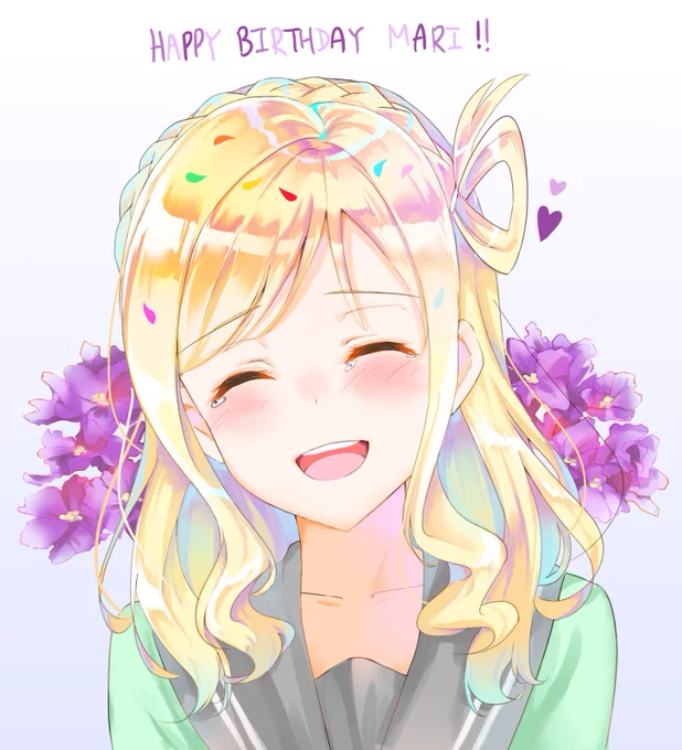 理事長ちゃんお誕生日おめでとう!!#小原鞠莉生誕祭2018 