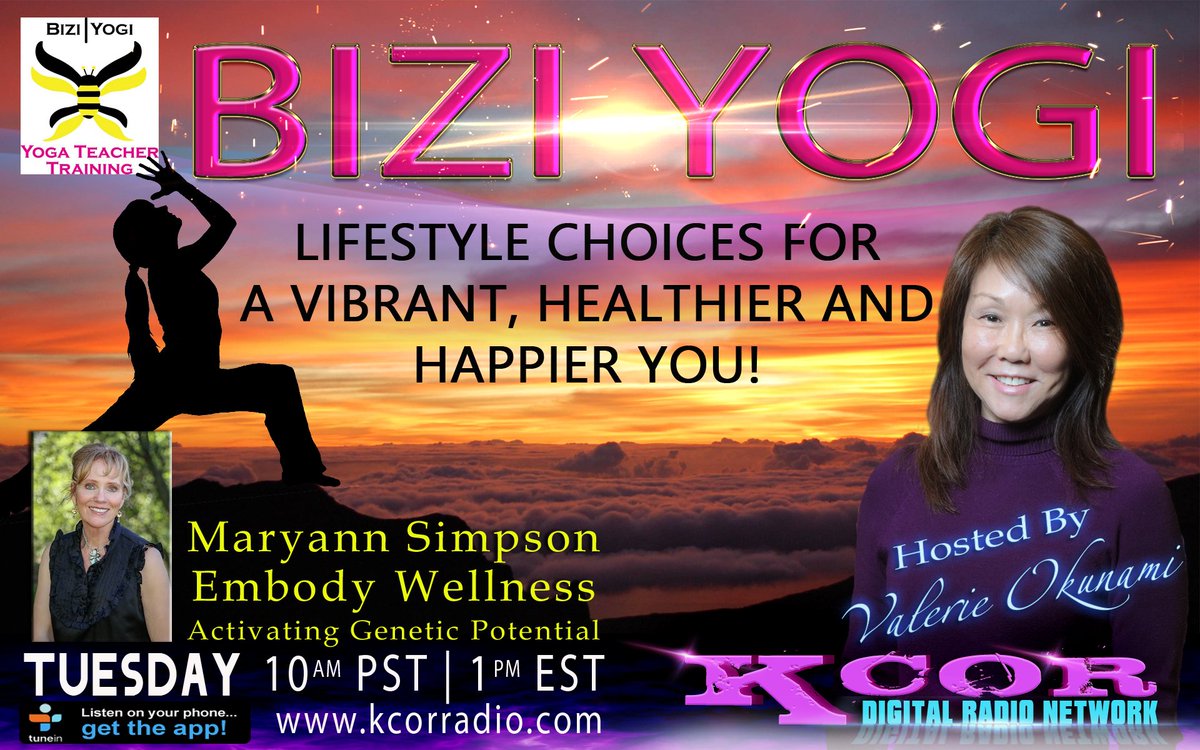 Valsnapfinance's tweet photo. #kcorradio #biziyogi #antiaging #bhrt @folsomwellness with Maryann Simpson of Embody Wellness 10 am pst interview on current natural anti-aging therapies and CBD! If you're feeling the effects of hormone changes this show is for you. https://t.co/oEynHAi6SM
