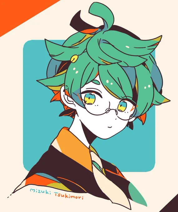 レトロ色?少年 