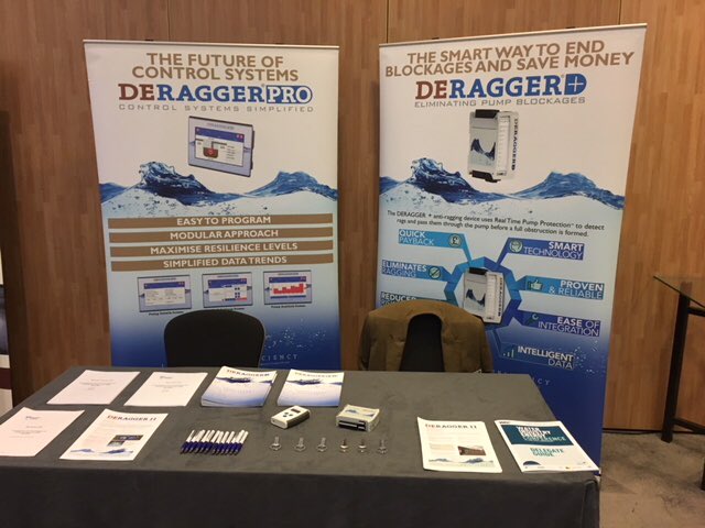 Deragger2's tweet photo. Today we are at the @wwtlive Water Industry Energy Conference. Come and find out more about making pump blockages history! @WWTmag #intelligentefficiency #pumpblockages #energyefficiency https://t.co/H9qAyPk2Yj