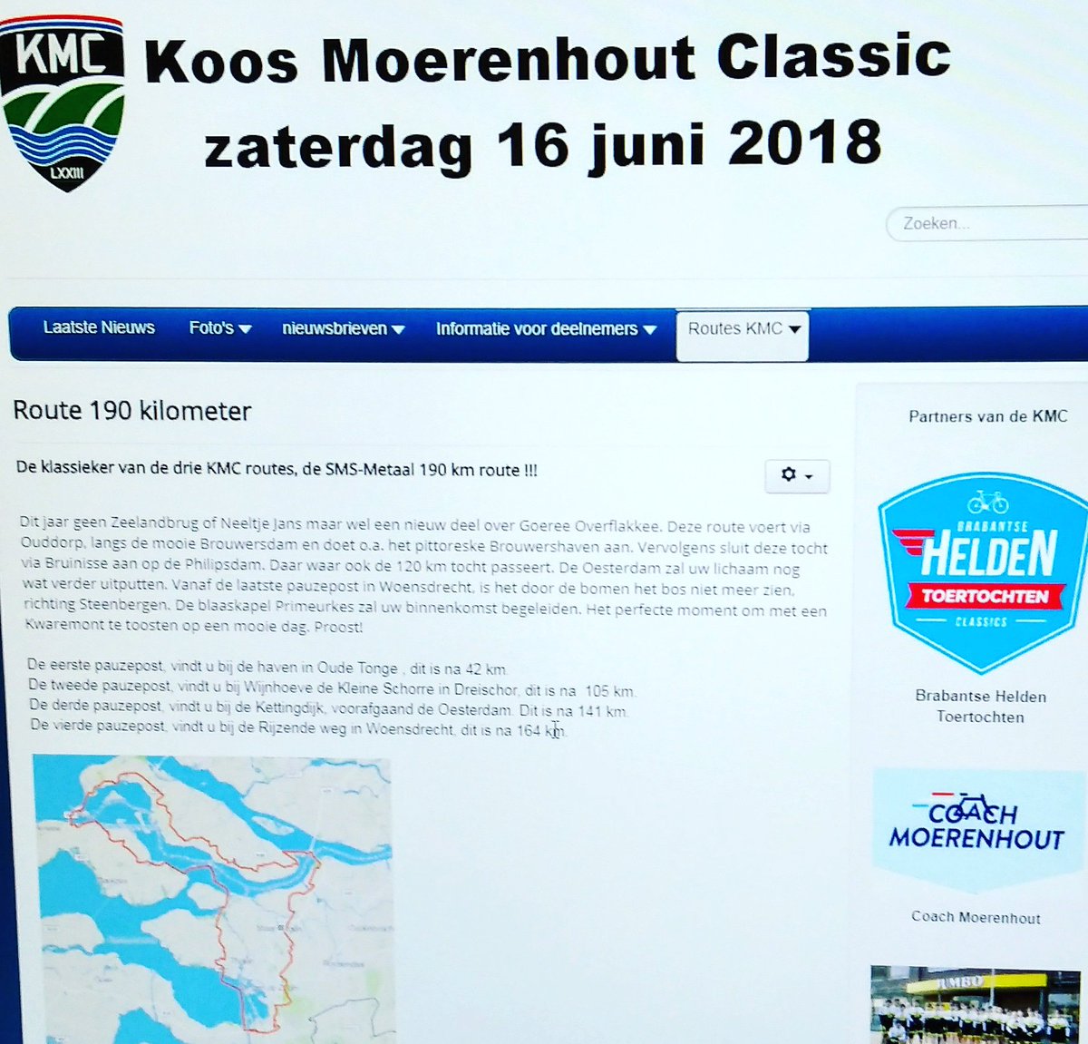 Bijnaelkedag's tweet photo. Zaterdag gaan we grenzen verleggen....#fietsen #cycling #discover #pushyourbody @kmoerenhout #toertocht #190km #cyclismo #strava #KMC https://t.co/lJXQK57v58