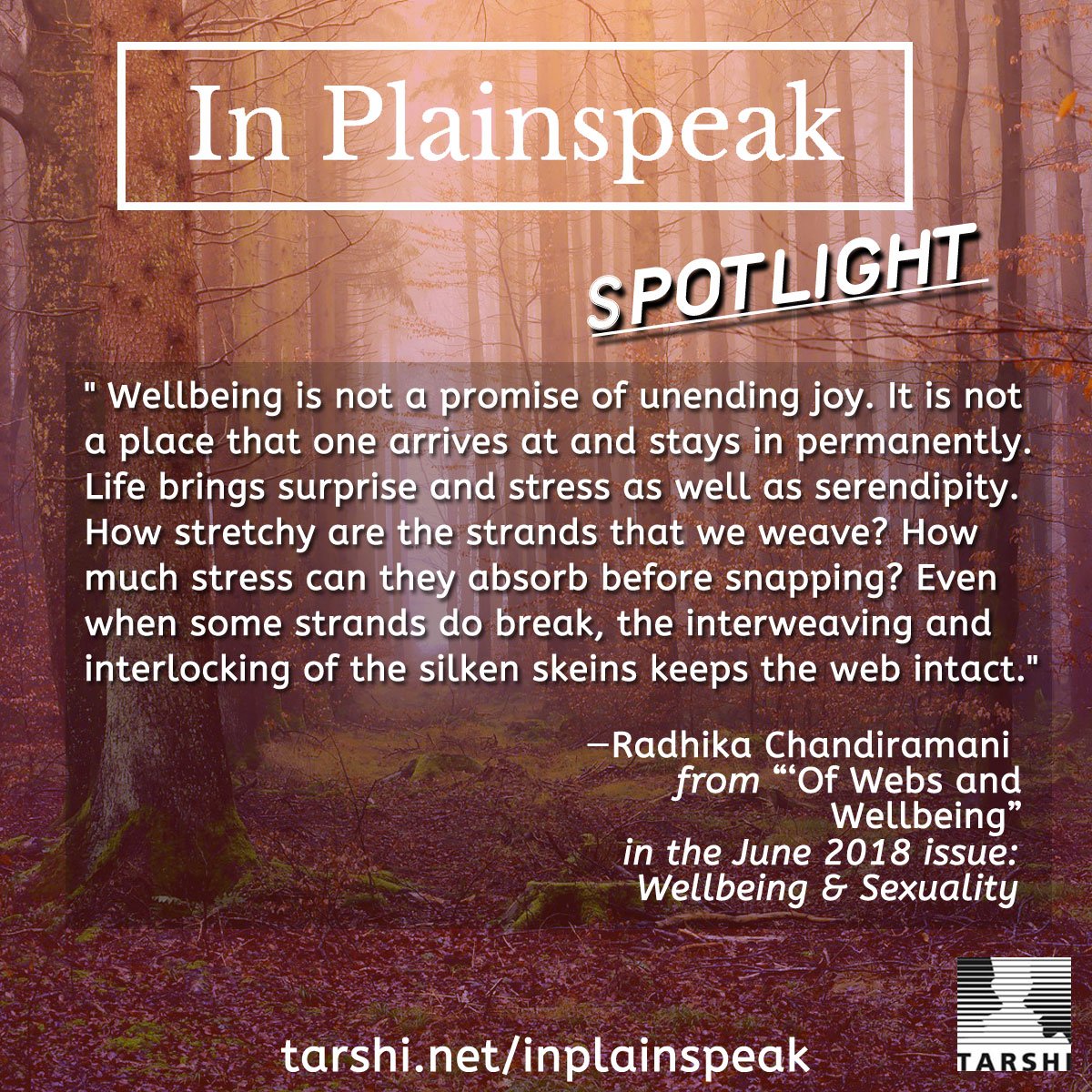 tarshingo's tweet photo. #InPlainspeak is TARSHI's #digitalmagazine on #sexuality in the Global South.
Read this piece and others at https://t.co/TXZdjNhzA4.
Next month's theme: Power & Sexuality
To contribute, email blogeditor@tarshi.net
#InPlainspeak #IPSpotlight https://t.co/KkXjDi9kCV