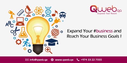 QwebQatar's tweet photo. Expand Your Business and Reach your #business goals ! @QwebQatar 
https://t.co/dGYekV3QDB

#webdesignqatar #webdesignersqatar #webdesignersqatar
#webdesigninqatar #seoinqatar  #SEO #SEM #SMM #webdevelopment #doha #qatar #webdesignqatar #webdesigncompanyqatar  #webdesigninqatar https://t.co/Q5SAGA8l9L