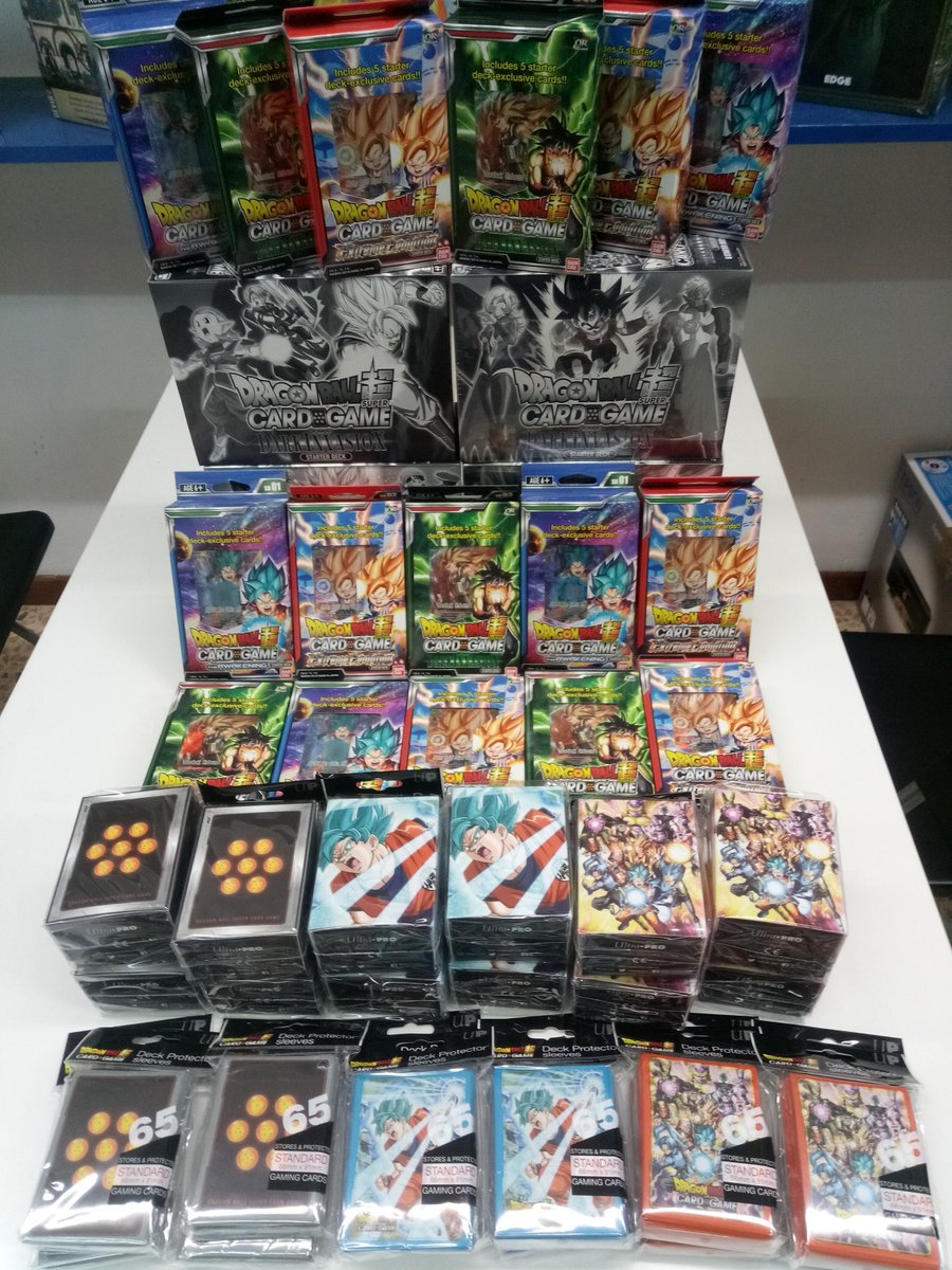 Maquitemps's tweet photo. 📢SÚPER NOVEDAD DRAGON BALL📢
Ya disponibles los nuevos mazos "Dark Invasion" & "Extreme Evolution" y nuevas ¡fundas y cajas!😍
Todo en tienda y web👉 https://t.co/EZIbYLwOPl
#dragonballtcg #extremeforce #darkinvasion #badalona #barcelona https://t.co/xgiTYLnPtP