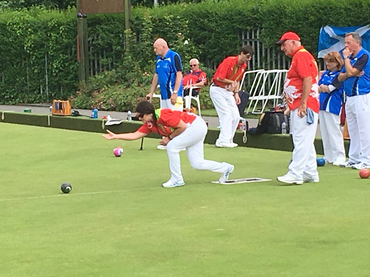 WelshVIBowls's tweet photo. A very busy time. Para bowls Home Nations showcased some Gr8 new talent in our preparations. Some superb bowling was evidenced, with some outstanding wins, well done 😄👍  future looking good @dsw_news @WelshVImanager https://t.co/Uwt9LF503j